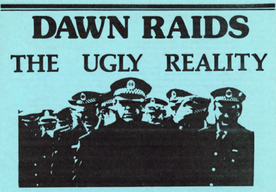 New Zealand Dawn Raids.
