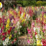 The Beauty of Hollyhocks..!