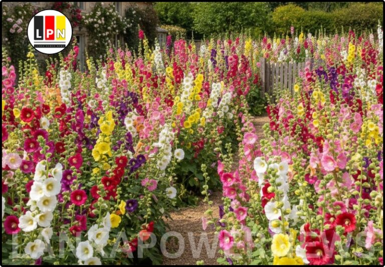 The Beauty of Hollyhocks..!
